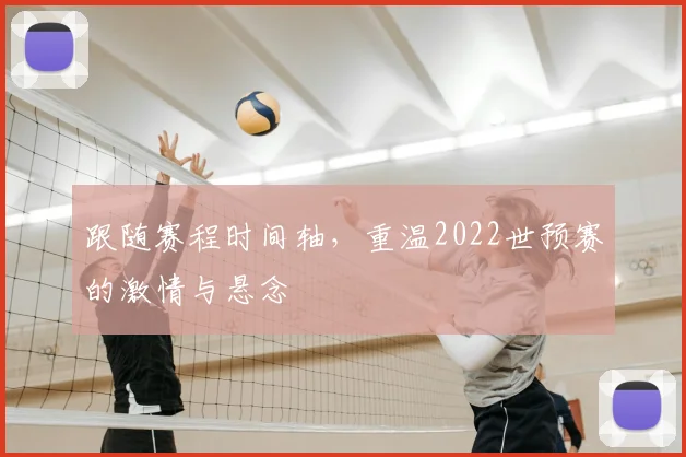 跟随赛程时间轴,重温2022世预赛的激情与悬念